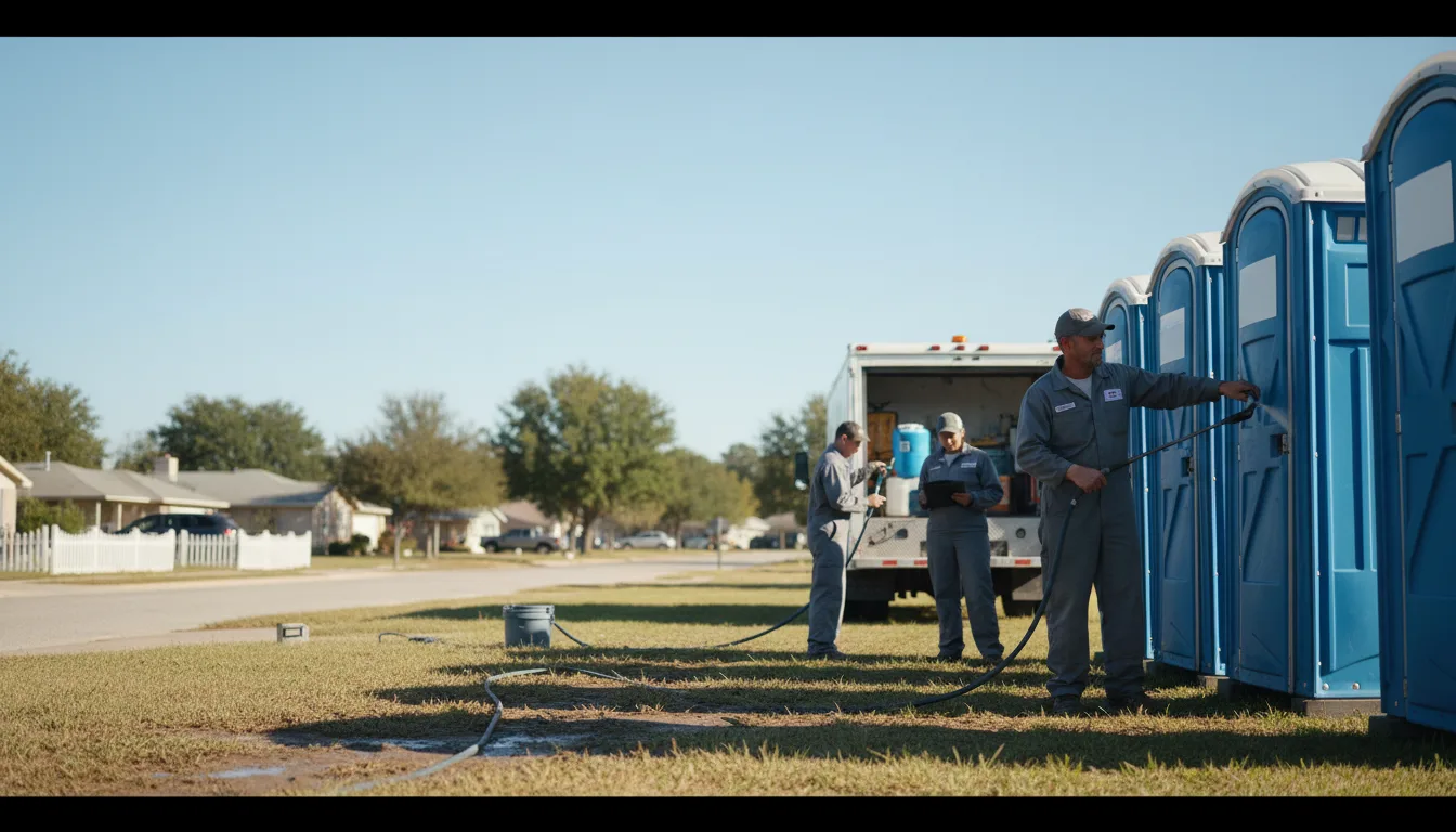 Long-Term Portable Toilet Rental in Carroll, OH near me